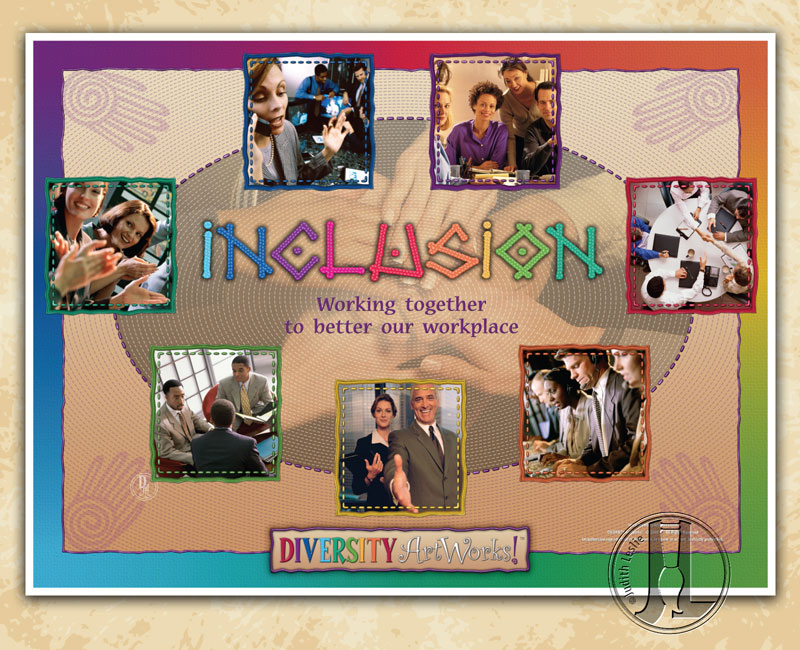 Diversity ArtWorks! Inclusion in Teams Poster