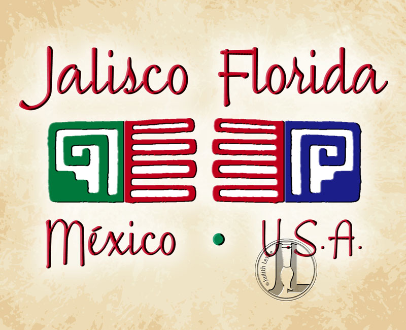 Jalisco Mexico | Florida USA Logo