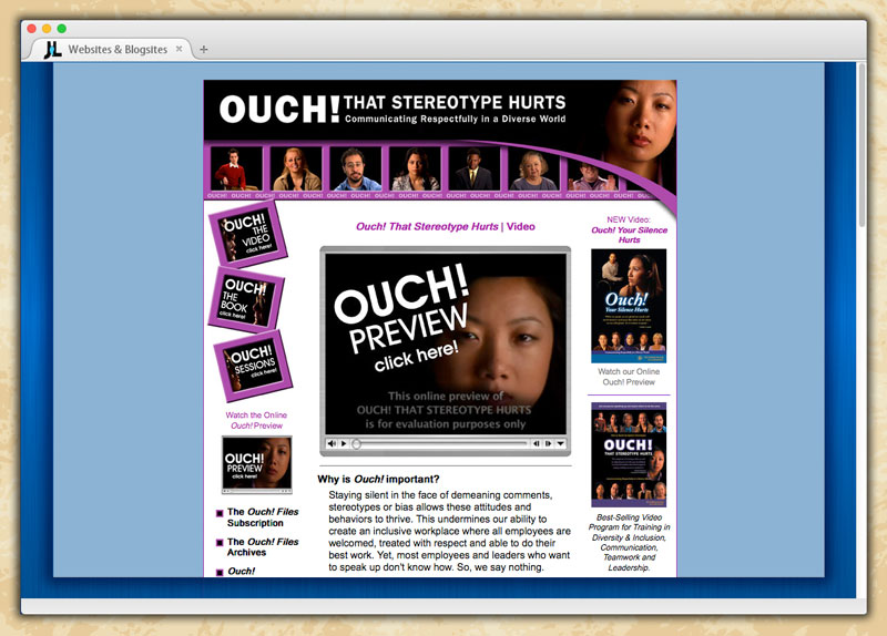 Ouch! That Stereotype Hurts Website