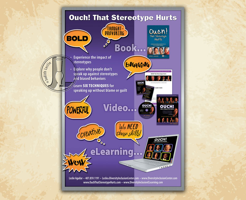 Ouch! That Stereotype Hurts Products Poster