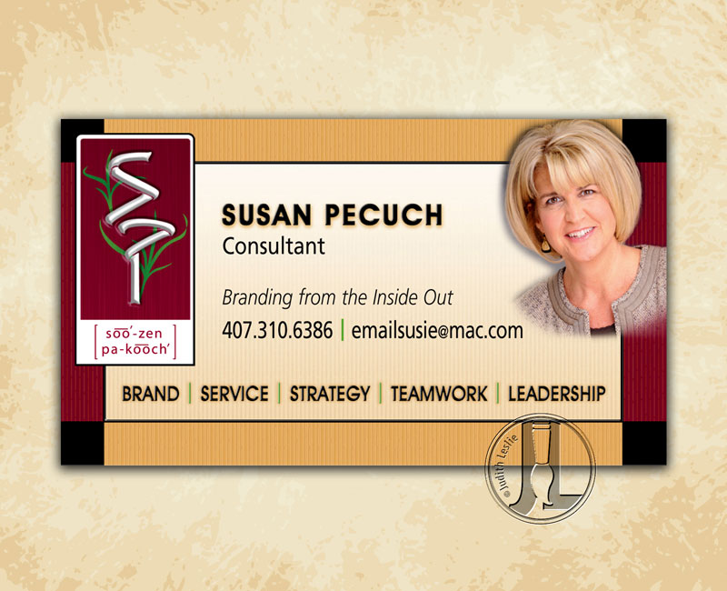 Susan Pecuch Business Card