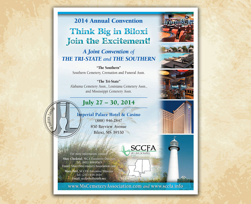 SCCFA Annual Convention Biloxi Flyer